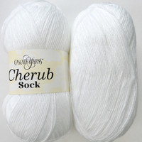 CY Cherub Sock 01 White - 886904071359