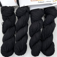 HiKoo CoBaSi Yarn - Black 02 - Cotton, Bamboo, Silk