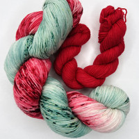 SS Sock Set Santa Claus Ln -Red -