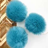 SSYC Pom Pom Turq Tinsel - M -