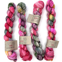 EY Sock Mini Holly Jolly -