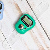 F&P Digital Row Counter Green -