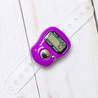 F&P Digital Row Counter Purple -