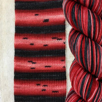 BY Bis-Sock Stripe Coccinelle -