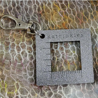 KTL Gauge Swatch Ruler Glittery -