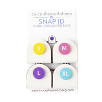 TSS Snap ID Cord Organizer Tags -