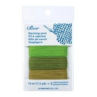 Clover Darning Yarn 7953 Green -