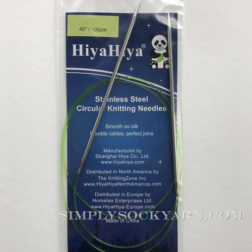 Hiya 40" Circ Steel US 3 -