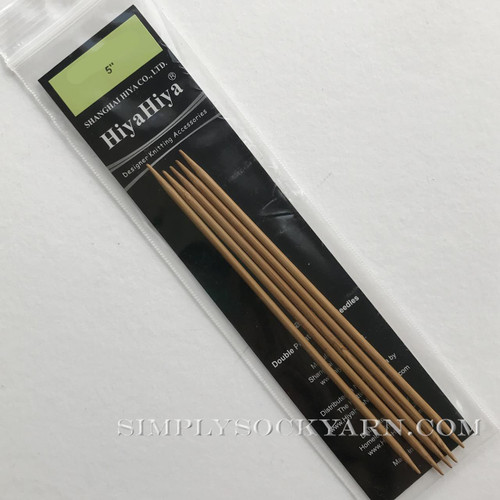 Hiya 5" DP Bamboo US 8 -