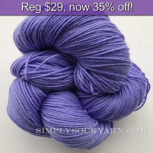 LL Sock Solid Stardust -