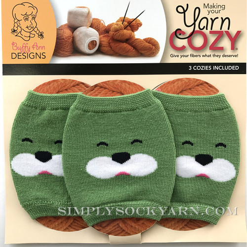 Yarn Cozy Green Bear -
