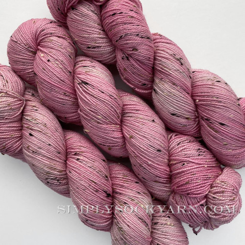 LTY Tweed Sock Pink Adobe -