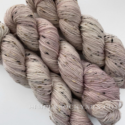 LTY Tweed Sock Raspberry Sorbet -