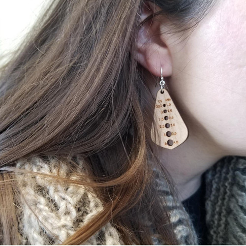 Gauges | Willow, 6 gauge earrings, amber horn.