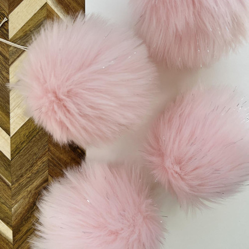 SSYC Pom Pom Pink Tinsel - M -