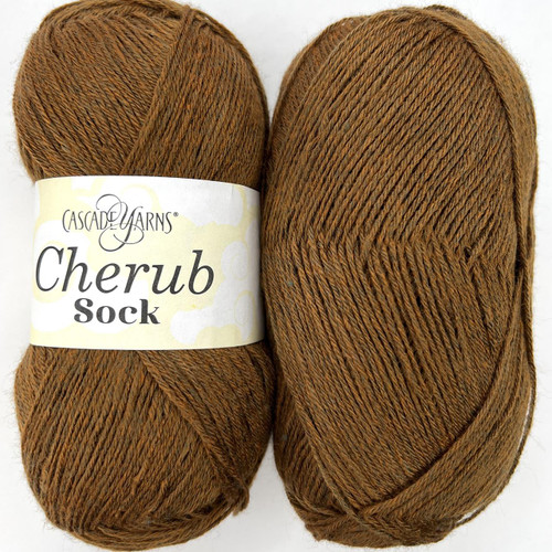 CY Cherub Sock 127 Chestnut Hth -