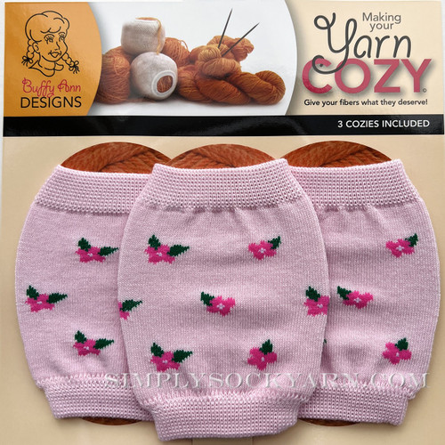 Yarn Cozy Pink Flowers -