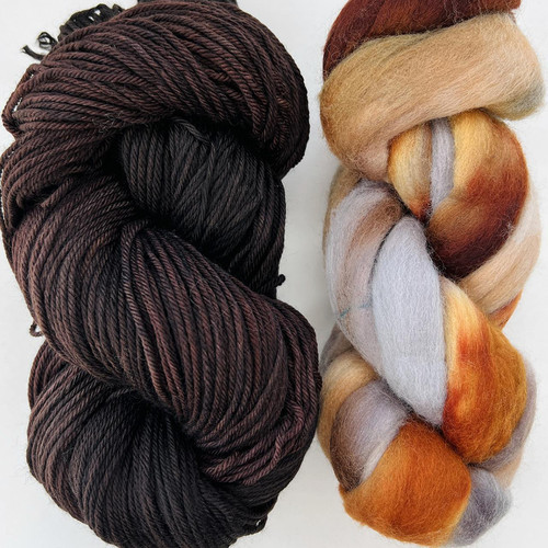 FA Thrum Sock Kit Ebony -