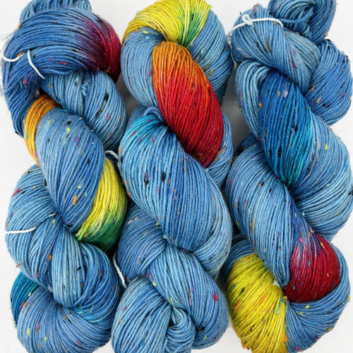 WY Confetti Blue Skies Rainbows -