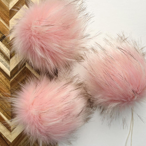 SSYC Pom Pom Pink w Brown - L -