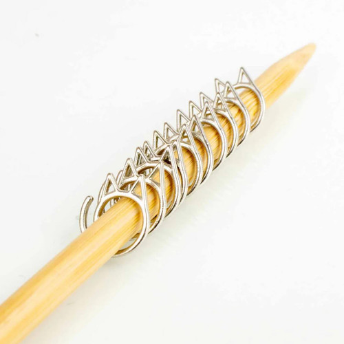 TSS Cat Clip St Markers Silver -