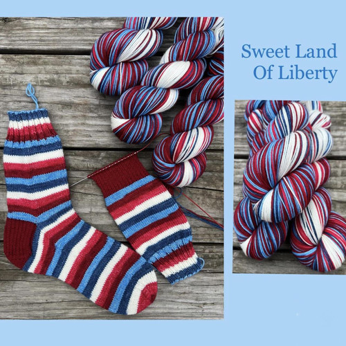 NOF Stripe Sock Sweet Liberty -