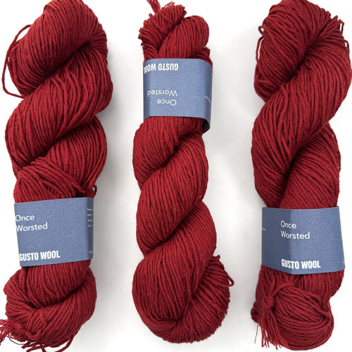GW Once Worsted 18 Crimson -