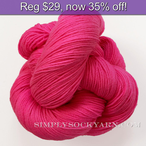 LL Sock Solid Pink Blossom -