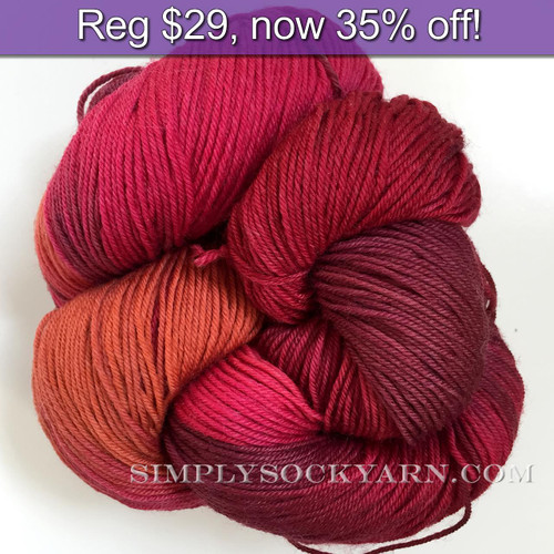 LL Sock Multi Lava Flow -