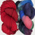 FA Thrum Mitten Kit Ruby -