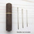 F&P Dk Wood Darning Needle Case -