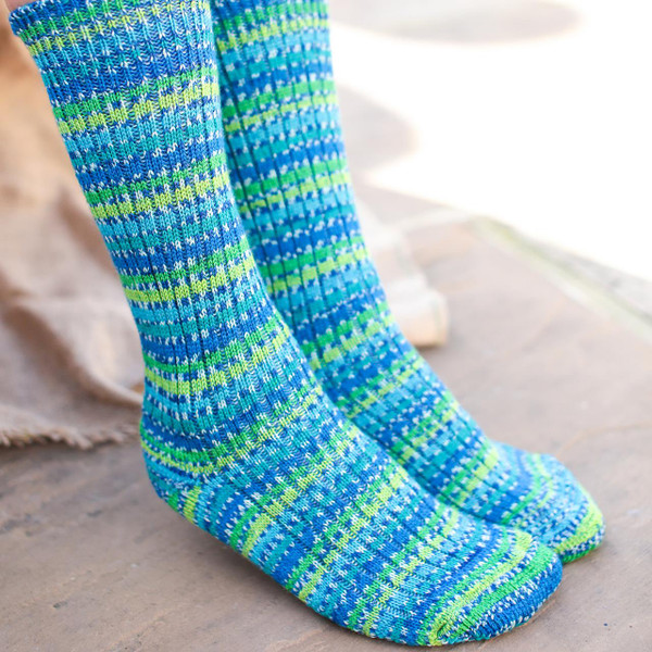 WYS Birds 851 Peacock - Simply Socks Yarn Company