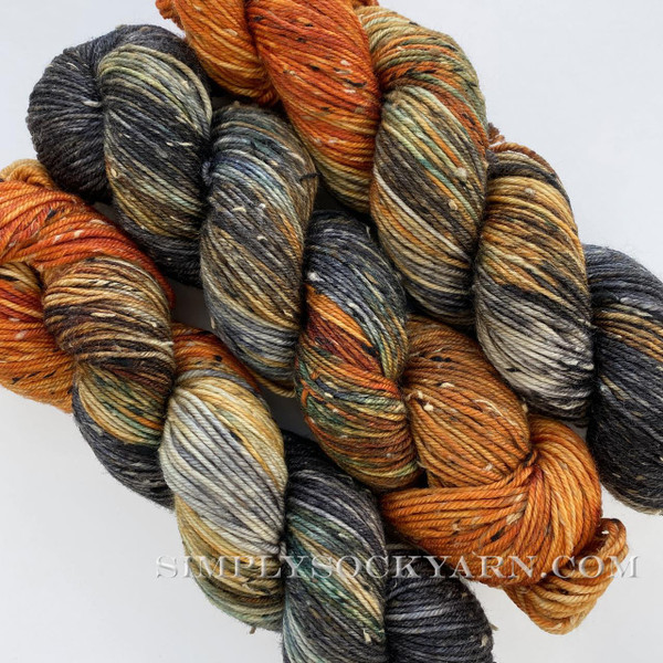 LTY Tweed DK Slutty Pumpkin - Simply Socks Yarn Company