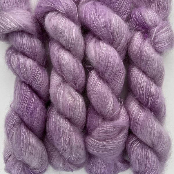 Mohair Pastel Yarn Blue Lilac Wine Pink - Premium Acrylic, Wool, Mohair  Sport Weight Yarn 100 Gram 546 Yards