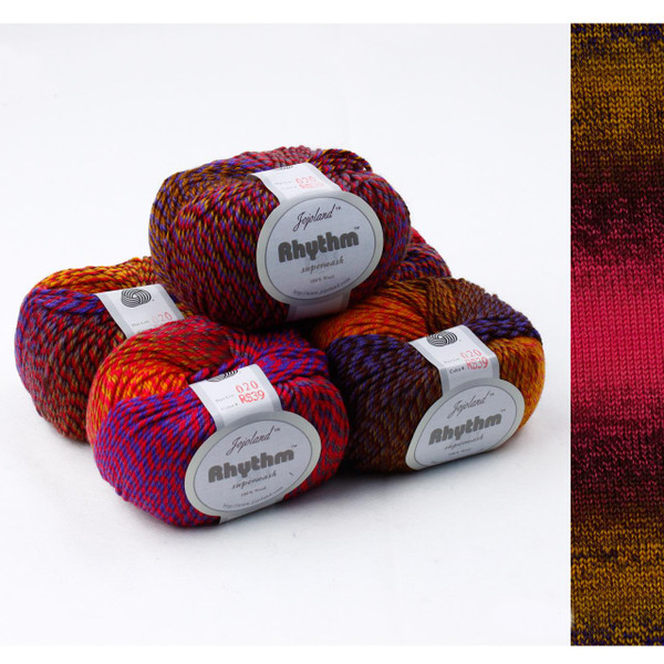 JJ Rhythm SW 39 Chestnut - Simply Socks Yarn Company