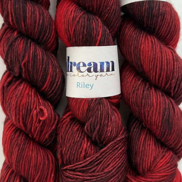 DIC Riley Fierce Scarlet - Simply Socks Yarn Company