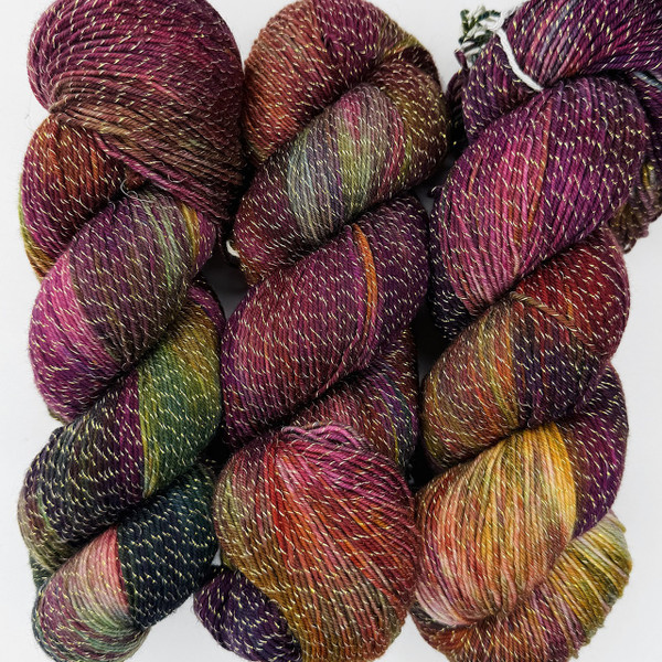 PY Gold Sock Autumn Peacock - Simply Socks Yarn Company