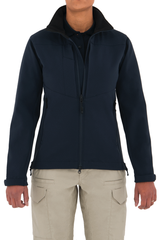 womens navy soft shell jacket