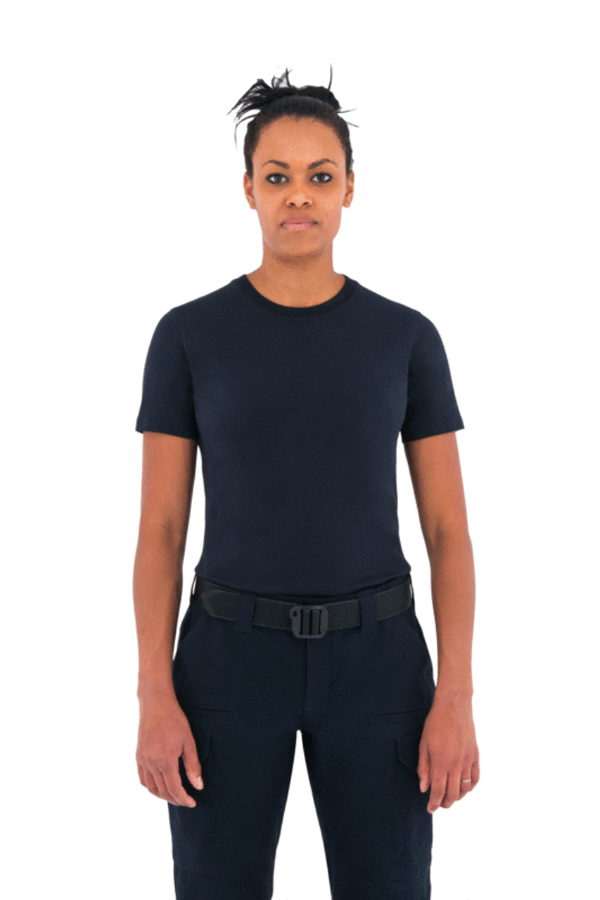 BLAUER PANT 100% COTTON NAVY LADIES - Howard Uniform Company