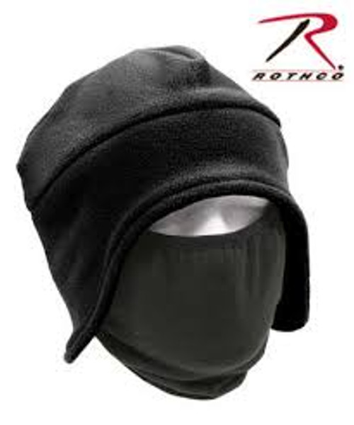 ROTHCO CONVERTIBLE FLEECE CAP W/POLY FACE MASK