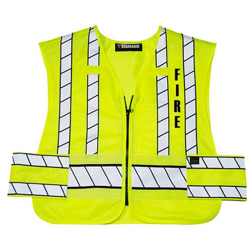 BLAUER SAFETY VEST BREAKAWAY ZIP-FRONT HI-VIS FIRE