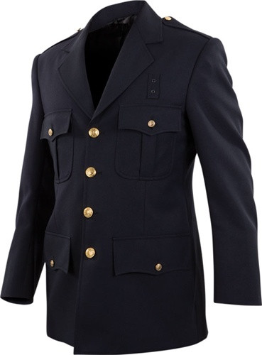 Elbeco single breasted dress blouse coat