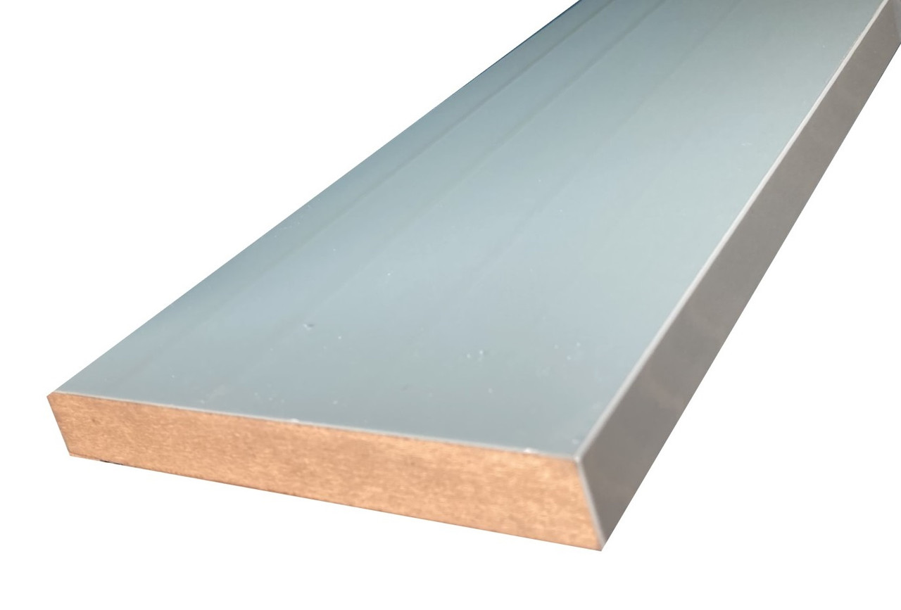 Gloss faced duck egg blue green kitchen cupboard unit plinth kickboard