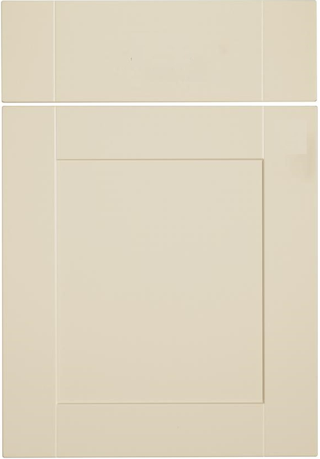 Matt Cream Shaker *(Compatible Howdens Burford)*Doors