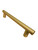 Matt Bronzed Brass Gold Effect Plastic T Bar Handle for Kitchen Unit Doors and Drawers