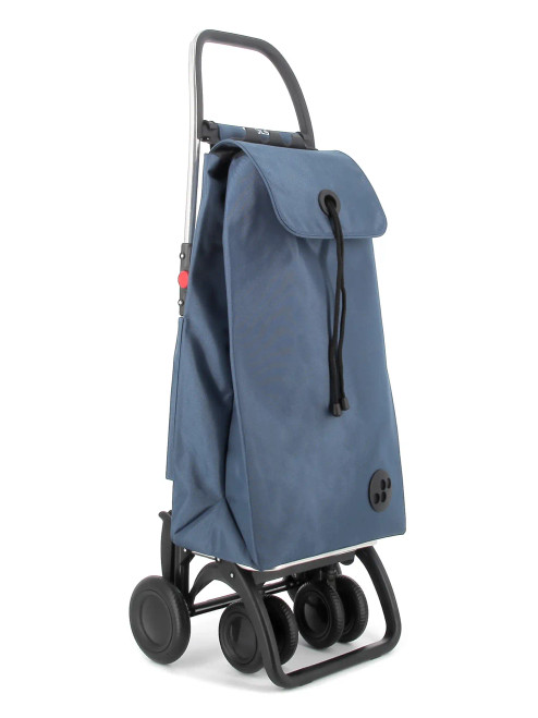 Carro Rolser con bolsa tipo mochila denim montada en chasis de aluminio