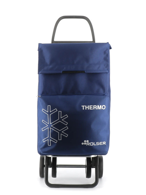 Carro de compra Rolser térmico azul rolser vista frontal