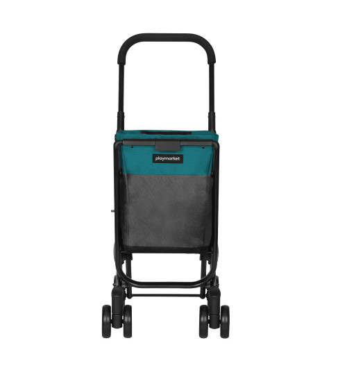 Carro Playmarket easy go gris zafiro vista frontal completa
