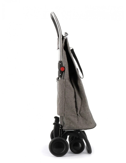 Carro de compra Rolser eco sak 4LT color granito vista lateral