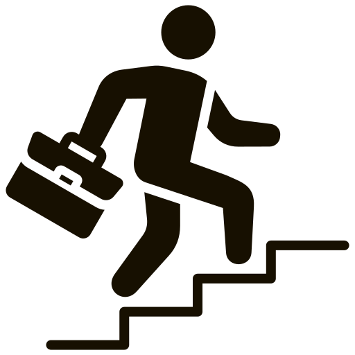 Subir bordillos y escaleras